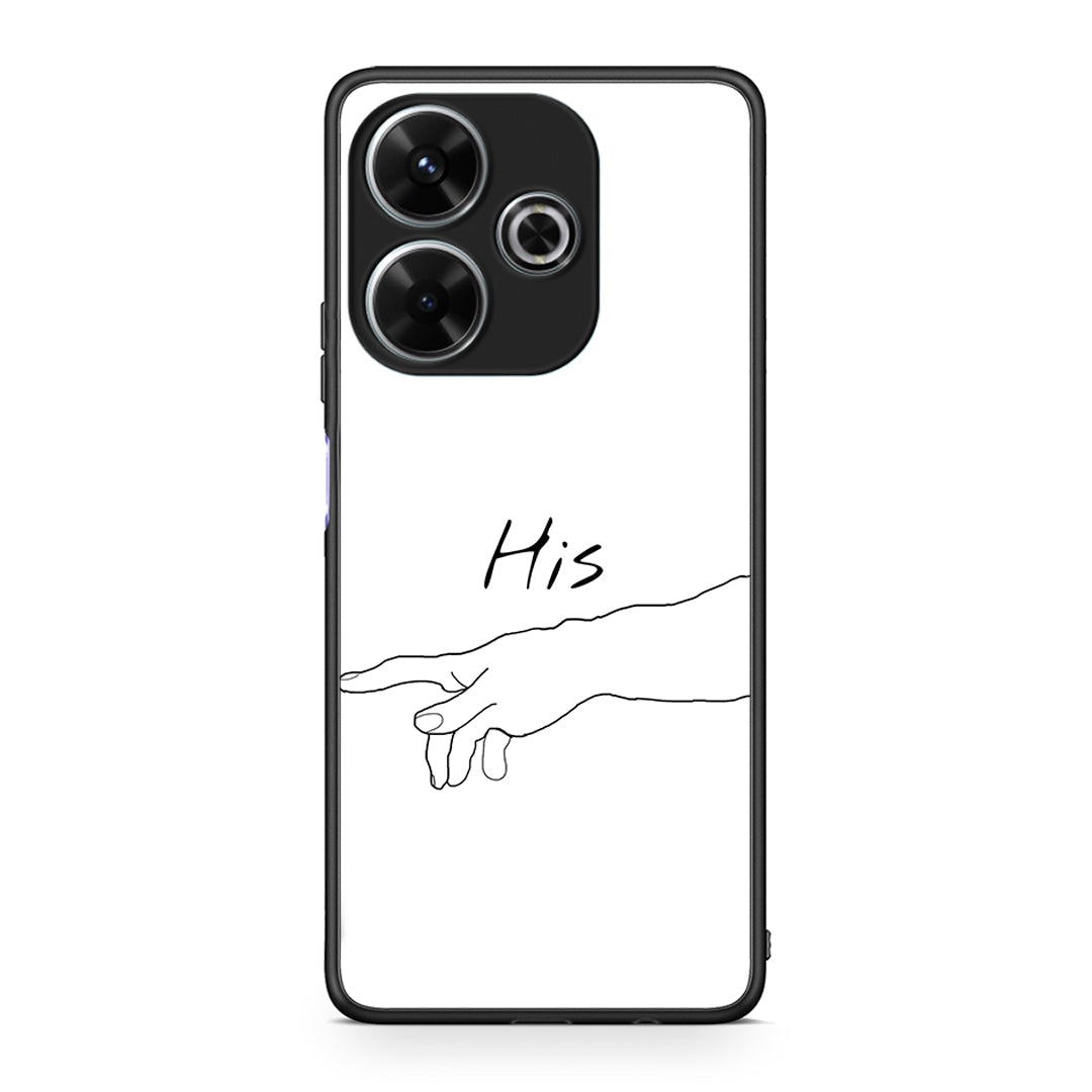 Xiaomi Redmi 13 Aeshetic Love 2 Θήκη Αγίου Βαλεντίνου από τη Smartfits με σχέδιο στο πίσω μέρος και μαύρο περίβλημα | Smartphone case with colorful back and black bezels by Smartfits