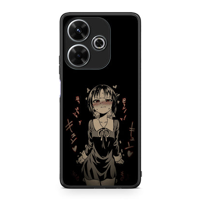 Xiaomi Redmi 13 Anime Girl θήκη από τη Smartfits με σχέδιο στο πίσω μέρος και μαύρο περίβλημα | Smartphone case with colorful back and black bezels by Smartfits