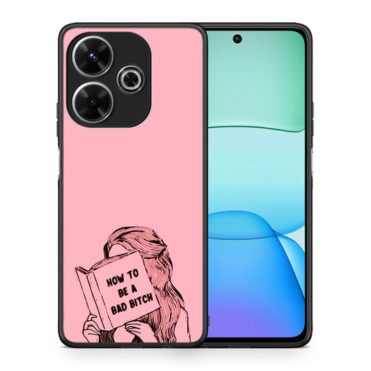 Θήκη Xiaomi Redmi 13 Bad Bitch από τη Smartfits με σχέδιο στο πίσω μέρος και μαύρο περίβλημα | Xiaomi Redmi 13 Bad Bitch case with colorful back and black bezels