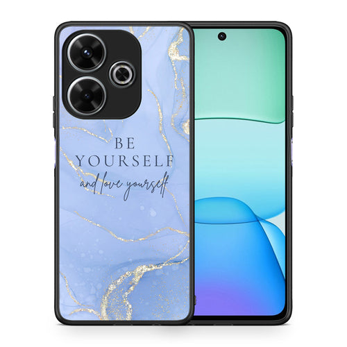 Θήκη Xiaomi Redmi 13 Be Yourself από τη Smartfits με σχέδιο στο πίσω μέρος και μαύρο περίβλημα | Xiaomi Redmi 13 Be Yourself case with colorful back and black bezels