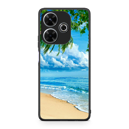 Xiaomi Redmi 13 Beautiful Beach θήκη από τη Smartfits με σχέδιο στο πίσω μέρος και μαύρο περίβλημα | Smartphone case with colorful back and black bezels by Smartfits