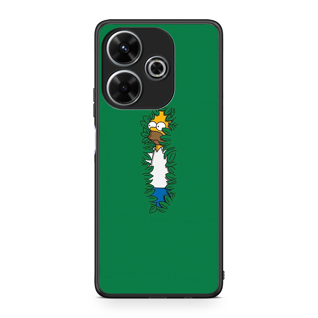 Xiaomi Redmi 13 Bush Man Θήκη Αγίου Βαλεντίνου από τη Smartfits με σχέδιο στο πίσω μέρος και μαύρο περίβλημα | Smartphone case with colorful back and black bezels by Smartfits