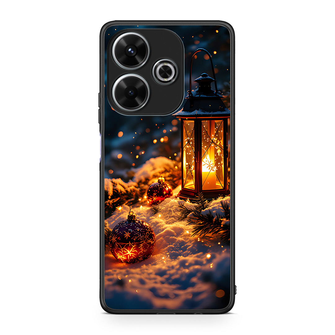 Xiaomi Redmi 13 Christmas Ornaments θήκη από τη Smartfits με σχέδιο στο πίσω μέρος και μαύρο περίβλημα | Smartphone case with colorful back and black bezels by Smartfits