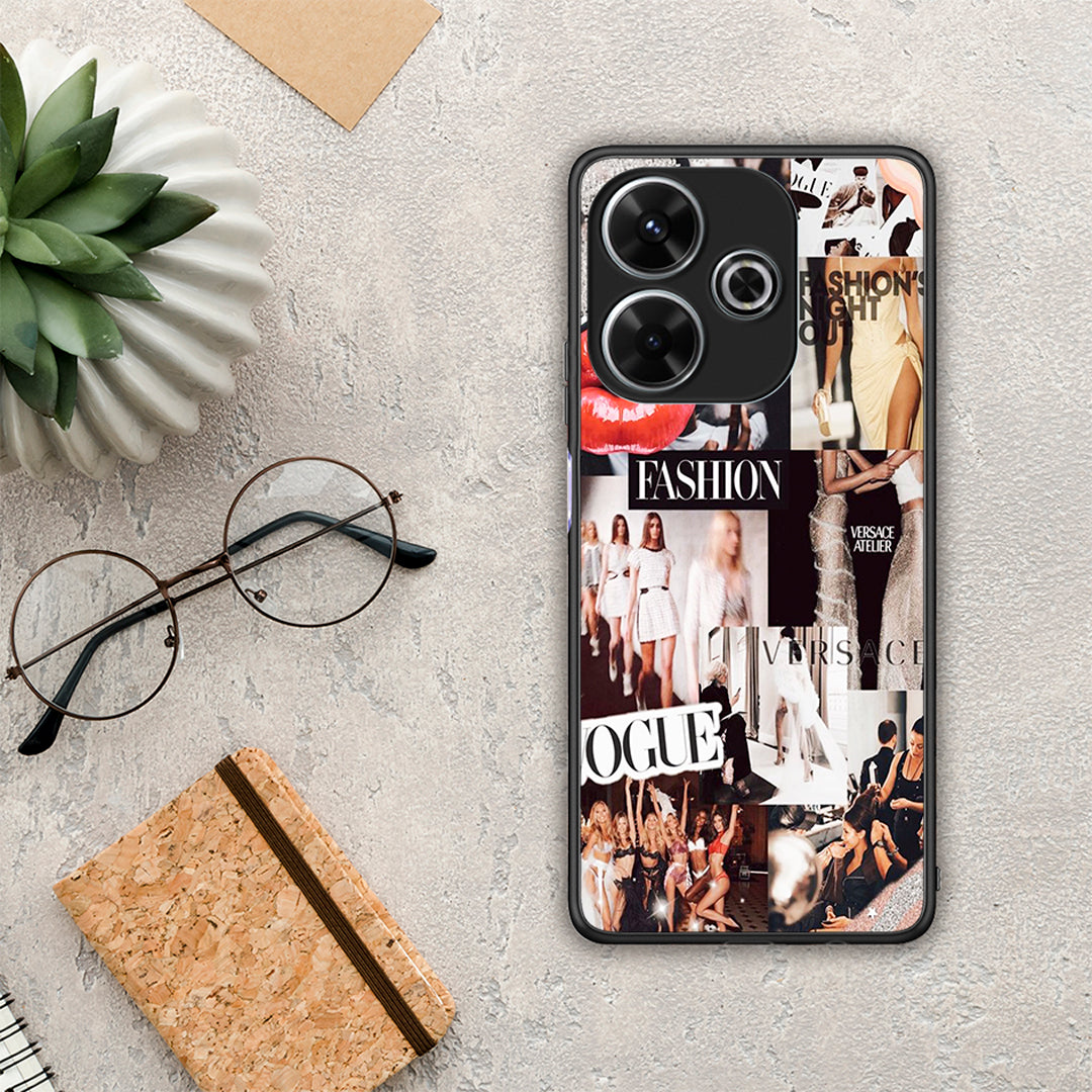 Collage Fashion - Xiaomi Redmi 13 θήκη