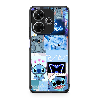Xiaomi Redmi 13 Collage Good Vibes Θήκη Αγίου Βαλεντίνου από τη Smartfits με σχέδιο στο πίσω μέρος και μαύρο περίβλημα | Smartphone case with colorful back and black bezels by Smartfits