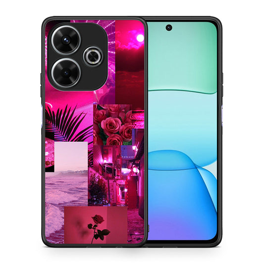 Collage Red Roses - Xiaomi Redmi 13 θήκη