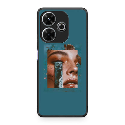 Xiaomi Redmi 13 Cry An Ocean θήκη από τη Smartfits με σχέδιο στο πίσω μέρος και μαύρο περίβλημα | Smartphone case with colorful back and black bezels by Smartfits