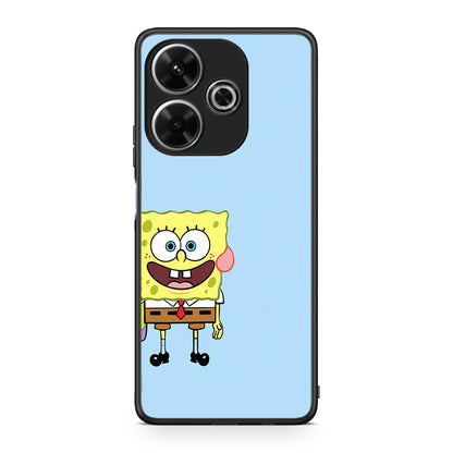 Xiaomi Redmi 13 Friends Bob θήκη από τη Smartfits με σχέδιο στο πίσω μέρος και μαύρο περίβλημα | Smartphone case with colorful back and black bezels by Smartfits