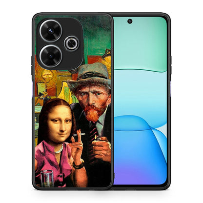 Θήκη Xiaomi Redmi 13 Funny Art από τη Smartfits με σχέδιο στο πίσω μέρος και μαύρο περίβλημα | Xiaomi Redmi 13 Funny Art case with colorful back and black bezels