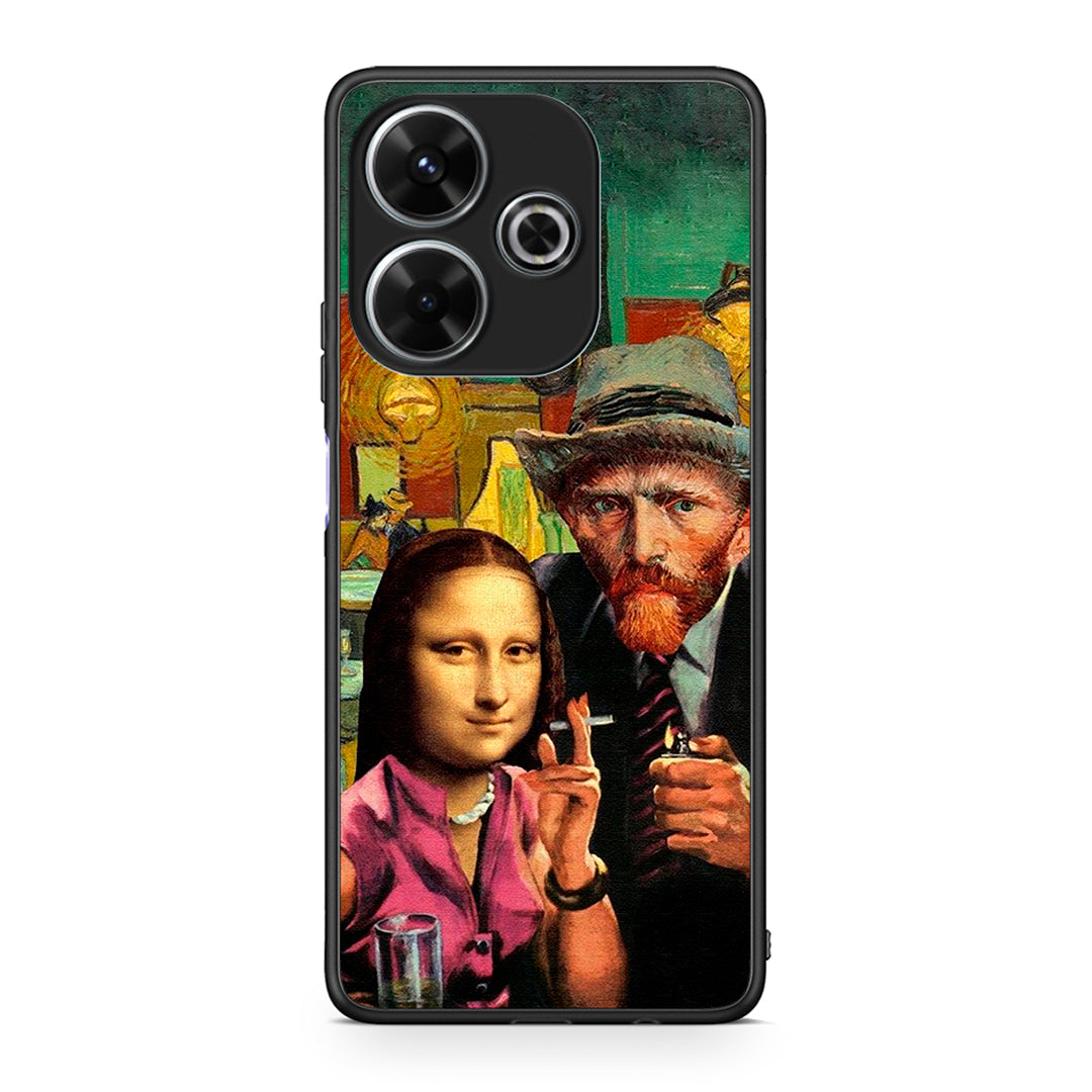 Xiaomi Redmi 13 Funny Art θήκη από τη Smartfits με σχέδιο στο πίσω μέρος και μαύρο περίβλημα | Smartphone case with colorful back and black bezels by Smartfits
