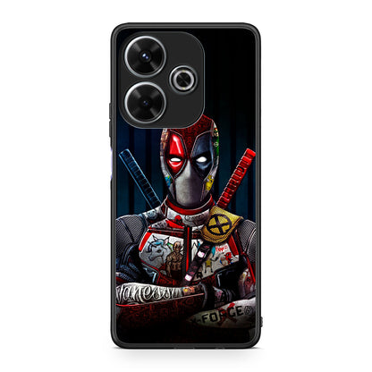 Xiaomi Redmi 13 Funny Guy θήκη από τη Smartfits με σχέδιο στο πίσω μέρος και μαύρο περίβλημα | Smartphone case with colorful back and black bezels by Smartfits