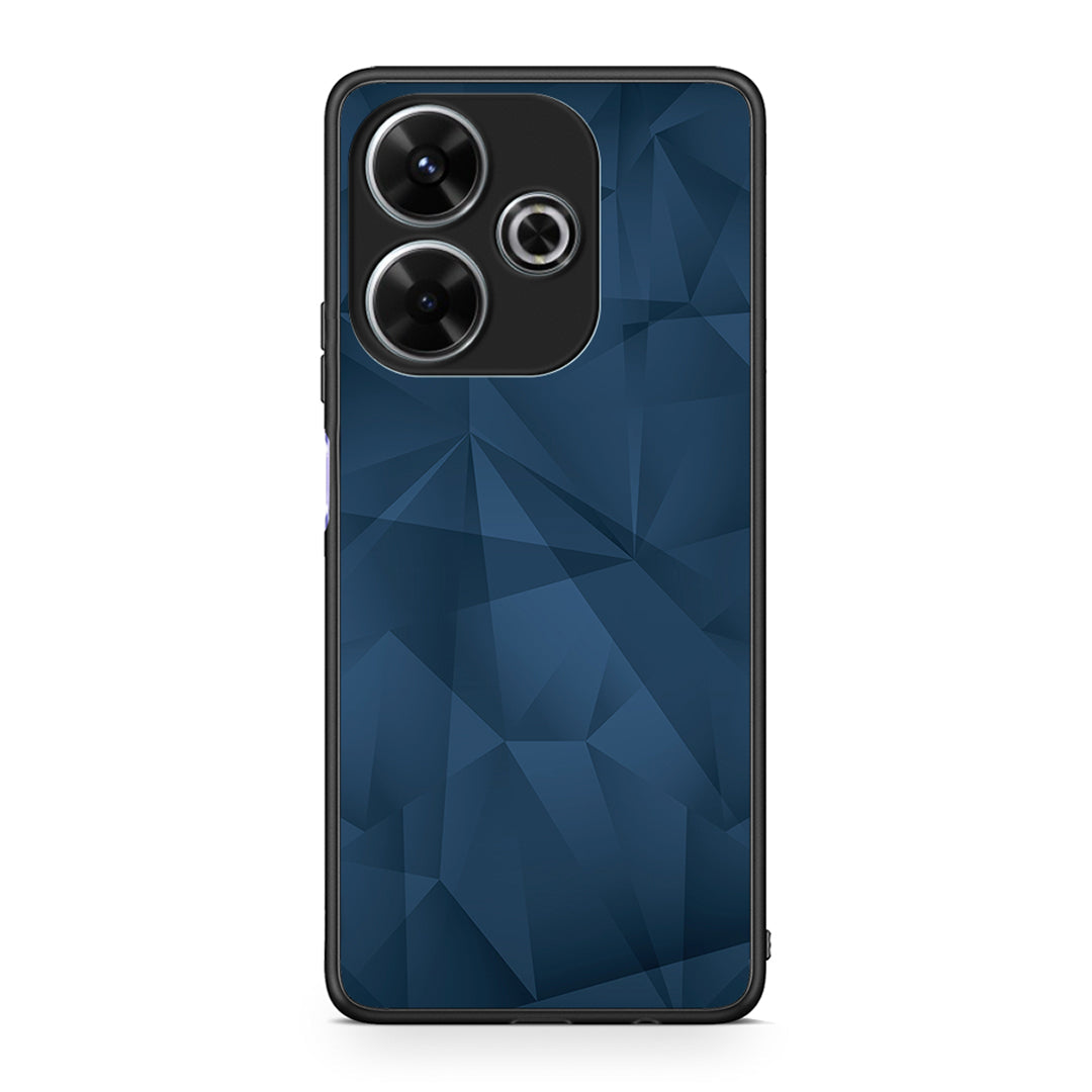 39 - Xiaomi Redmi 13 Blue Abstract Geometric case, cover, bumper