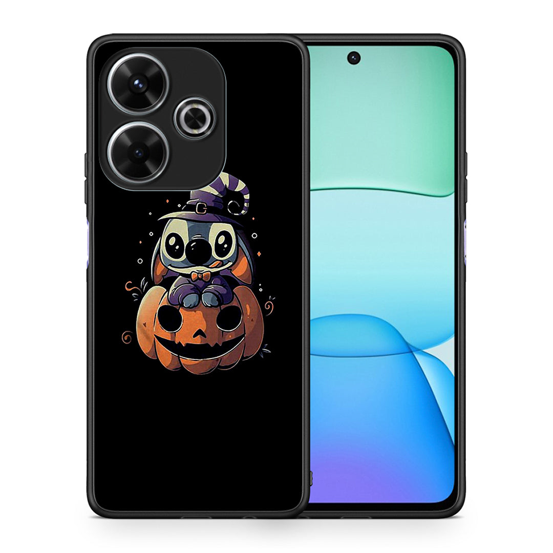 Θήκη Xiaomi Redmi 13 Halloween Stitch από τη Smartfits με σχέδιο στο πίσω μέρος και μαύρο περίβλημα | Xiaomi Redmi 13 Halloween Stitch case with colorful back and black bezels