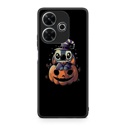 Xiaomi Redmi 13 Halloween Stitch θήκη από τη Smartfits με σχέδιο στο πίσω μέρος και μαύρο περίβλημα | Smartphone case with colorful back and black bezels by Smartfits