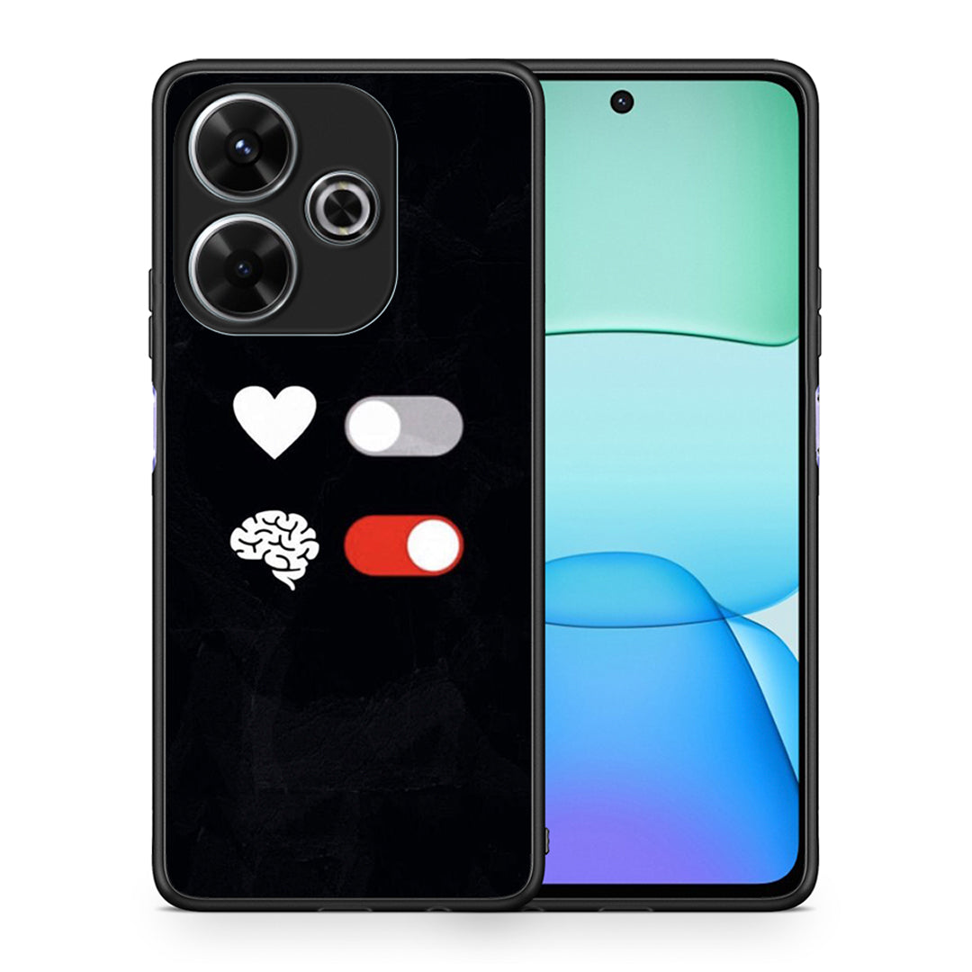 Heart Vs Brain - Xiaomi Redmi 13 θήκη