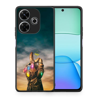 Θήκη Xiaomi Redmi 13 Infinity Snap από τη Smartfits με σχέδιο στο πίσω μέρος και μαύρο περίβλημα | Xiaomi Redmi 13 Infinity Snap case with colorful back and black bezels