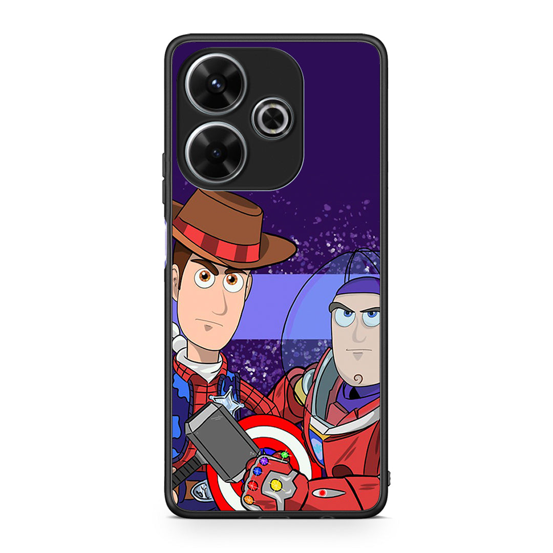 Xiaomi Redmi 13 Infinity Story θήκη από τη Smartfits με σχέδιο στο πίσω μέρος και μαύρο περίβλημα | Smartphone case with colorful back and black bezels by Smartfits