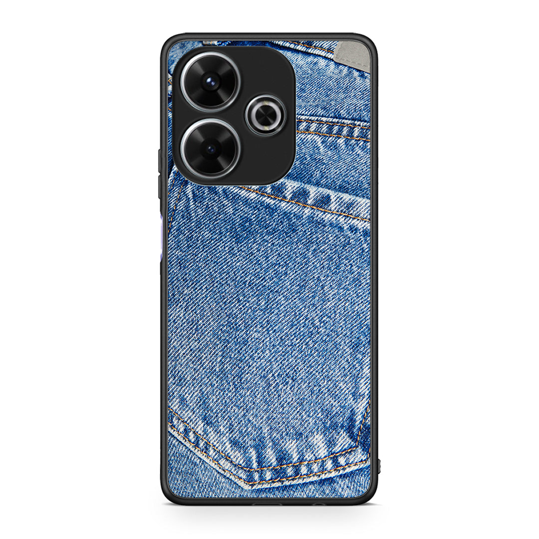 Xiaomi Redmi 13 Jeans Pocket θήκη από τη Smartfits με σχέδιο στο πίσω μέρος και μαύρο περίβλημα | Smartphone case with colorful back and black bezels by Smartfits