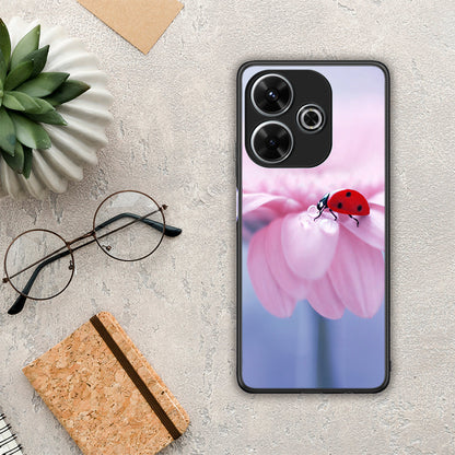 Ladybug Flower - Xiaomi Redmi 13 θήκη