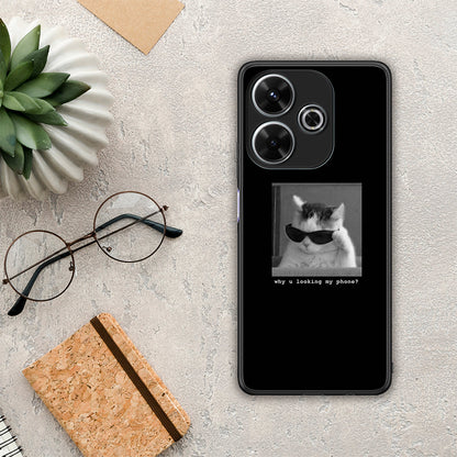 Meme Cat - Xiaomi Redmi 13 θήκη