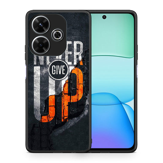 Never Give Up - Xiaomi Redmi 13 θήκη