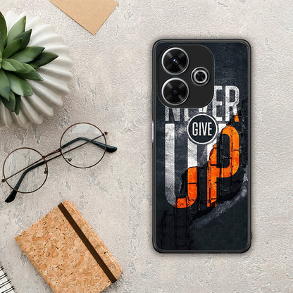 Never Give Up - Xiaomi Redmi 13 θήκη