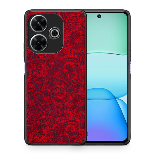 Θήκη Xiaomi Redmi 13 Paisley Cashmere από τη Smartfits με σχέδιο στο πίσω μέρος και μαύρο περίβλημα | Xiaomi Redmi 13 Paisley Cashmere case with colorful back and black bezels