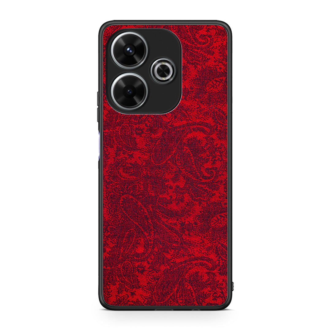 Xiaomi Redmi 13 Paisley Cashmere θήκη από τη Smartfits με σχέδιο στο πίσω μέρος και μαύρο περίβλημα | Smartphone case with colorful back and black bezels by Smartfits