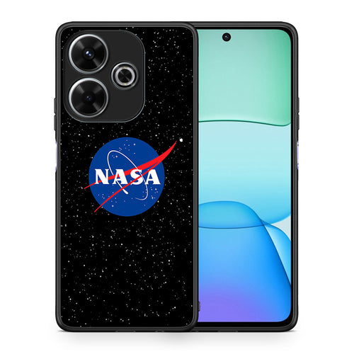 Θήκη Xiaomi Redmi 13 NASA PopArt από τη Smartfits με σχέδιο στο πίσω μέρος και μαύρο περίβλημα | Xiaomi Redmi 13 NASA PopArt case with colorful back and black bezels