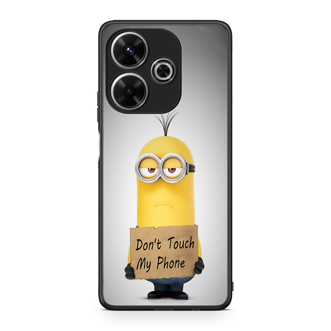 4 - Xiaomi Redmi 13 Minion Text case, cover, bumper
