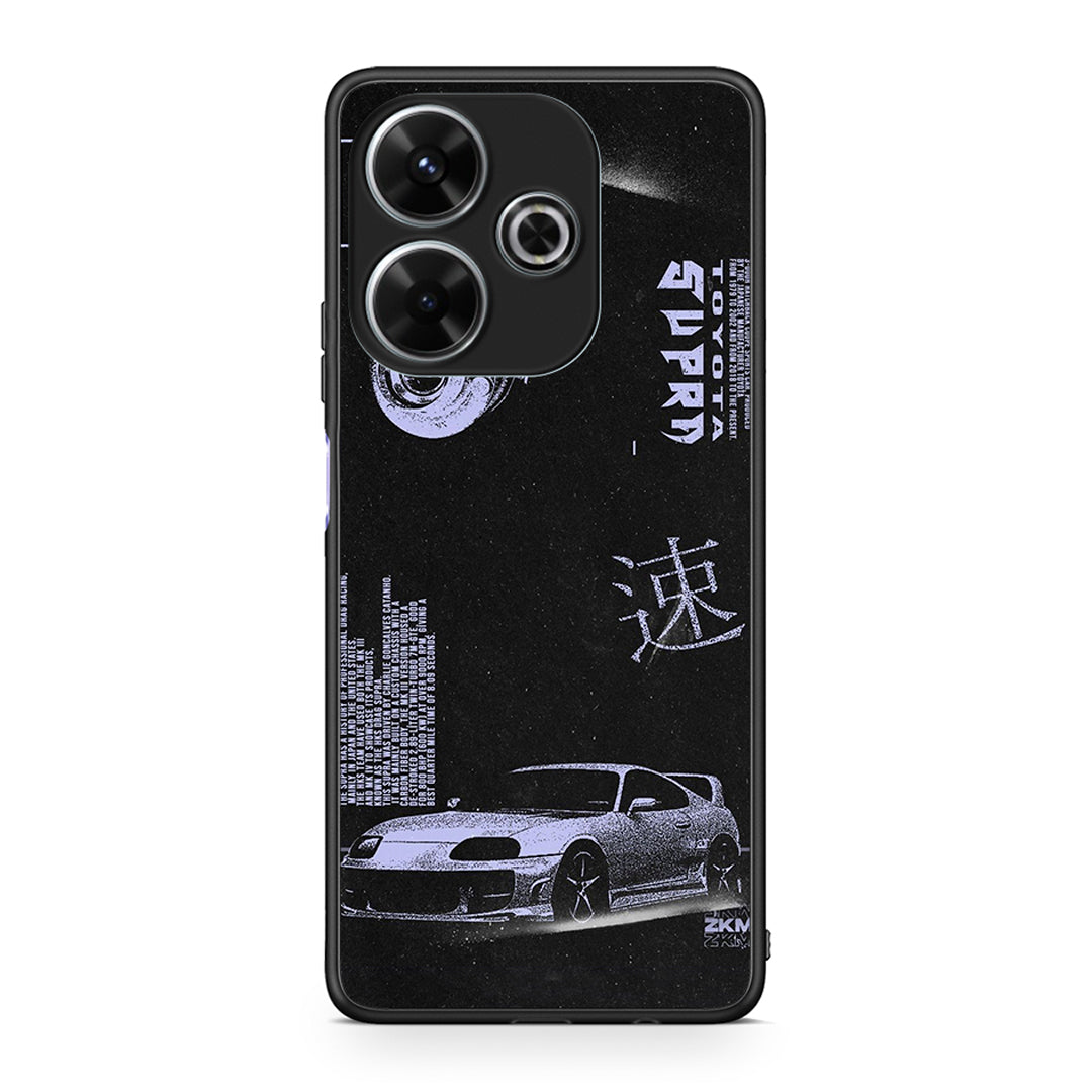 Xiaomi Redmi 13 Tokyo Drift Θήκη Αγίου Βαλεντίνου από τη Smartfits με σχέδιο στο πίσω μέρος και μαύρο περίβλημα | Smartphone case with colorful back and black bezels by Smartfits