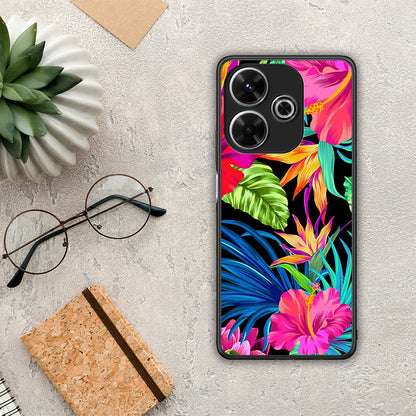 Tropical Flowers - Xiaomi Redmi 13 θήκη