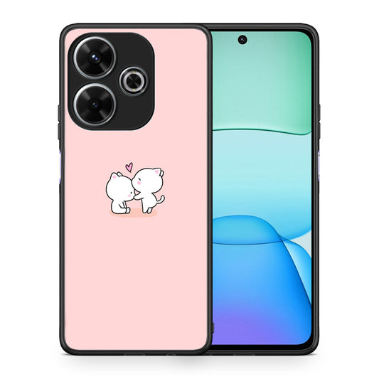 Θήκη Xiaomi Redmi 13 Love Valentine από τη Smartfits με σχέδιο στο πίσω μέρος και μαύρο περίβλημα | Xiaomi Redmi 13 Love Valentine case with colorful back and black bezels