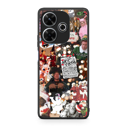 Xiaomi Redmi 13 Xmas Movies θήκη από τη Smartfits με σχέδιο στο πίσω μέρος και μαύρο περίβλημα | Smartphone case with colorful back and black bezels by Smartfits