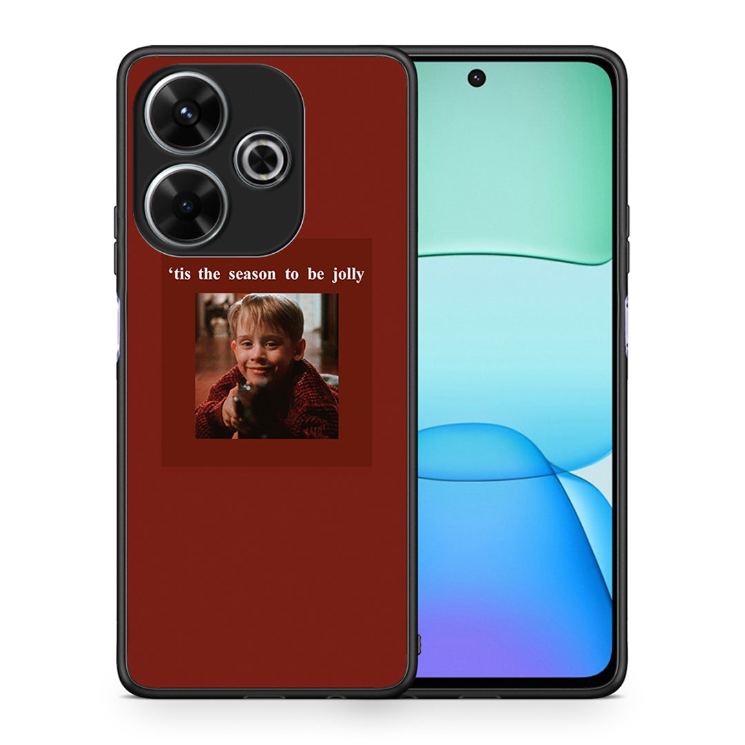 Θήκη Xiaomi Redmi 13 Xmas Ultimate Spirit από τη Smartfits με σχέδιο στο πίσω μέρος και μαύρο περίβλημα | Xiaomi Redmi 13 Xmas Ultimate Spirit case with colorful back and black bezels