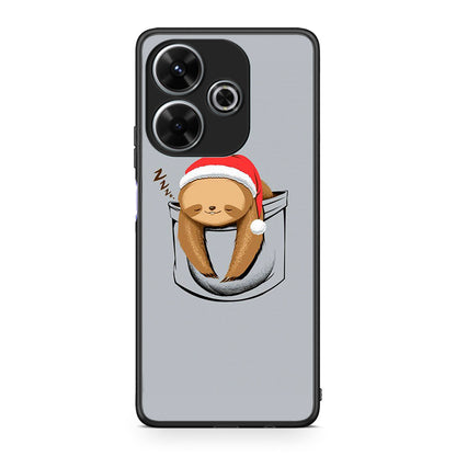 Xiaomi Redmi 13 Xmas Zzzz θήκη από τη Smartfits με σχέδιο στο πίσω μέρος και μαύρο περίβλημα | Smartphone case with colorful back and black bezels by Smartfits