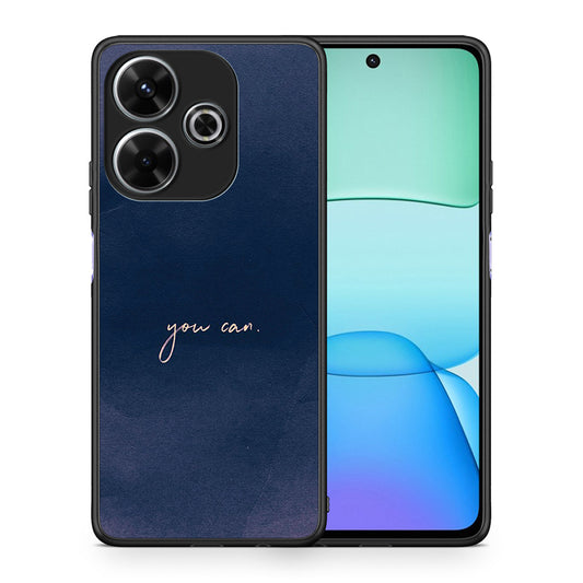 Θήκη Xiaomi Redmi 13 You Can από τη Smartfits με σχέδιο στο πίσω μέρος και μαύρο περίβλημα | Xiaomi Redmi 13 You Can case with colorful back and black bezels