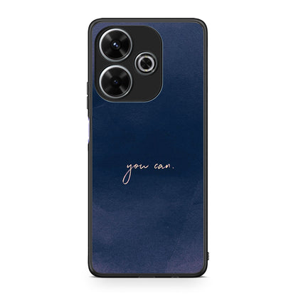 Xiaomi Redmi 13 You Can θήκη από τη Smartfits με σχέδιο στο πίσω μέρος και μαύρο περίβλημα | Smartphone case with colorful back and black bezels by Smartfits