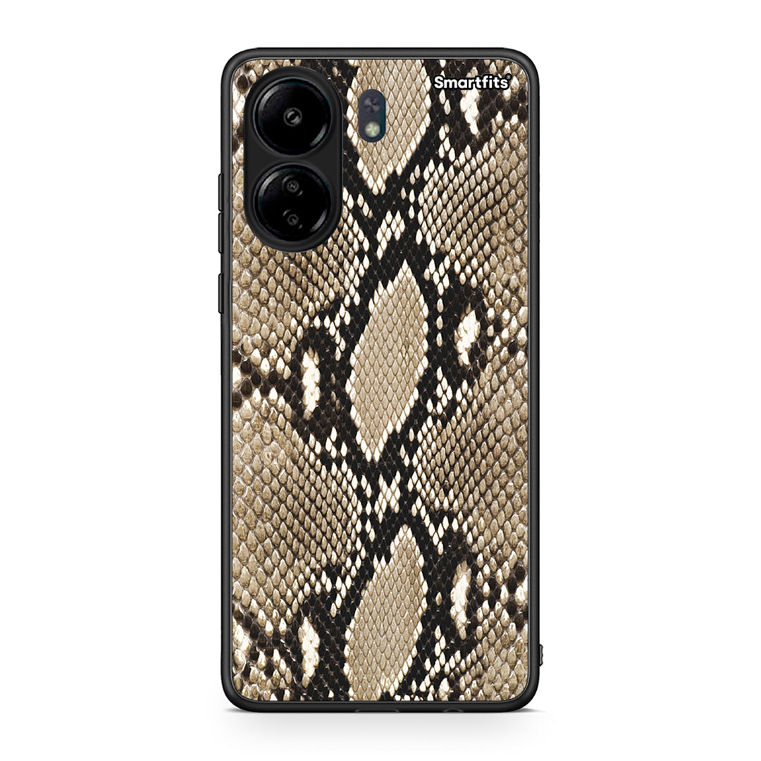 23 - Xiaomi Poco C65 Fashion Snake Animal case, cover, bumper