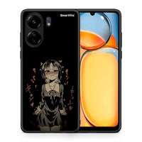 Thumbnail for Θήκη Xiaomi Poco C65 Anime Girl από τη Smartfits με σχέδιο στο πίσω μέρος και μαύρο περίβλημα | Xiaomi Poco C65 Anime Girl case with colorful back and black bezels