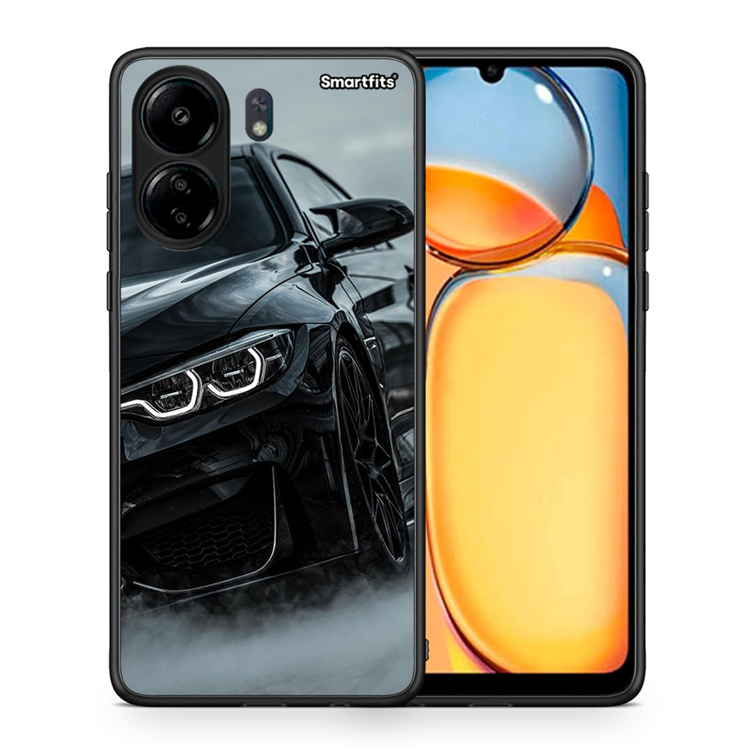 Θήκη Xiaomi Poco C65 Black BMW από τη Smartfits με σχέδιο στο πίσω μέρος και μαύρο περίβλημα | Xiaomi Poco C65 Black BMW case with colorful back and black bezels