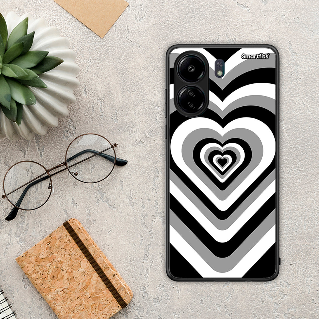 Black Hearts - Xiaomi Poco C65 θήκη