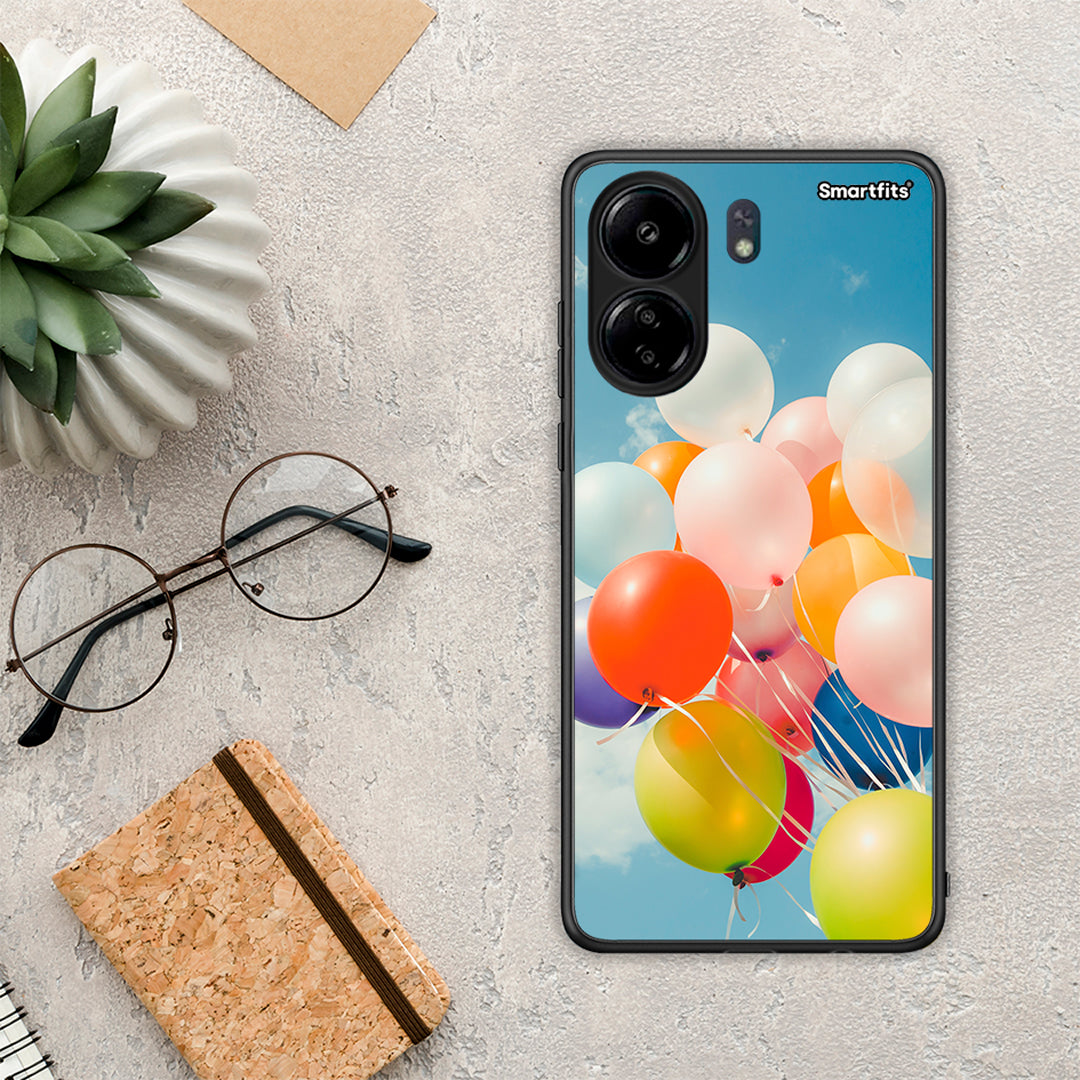 Colorful Balloons - Xiaomi Poco C65 θήκη