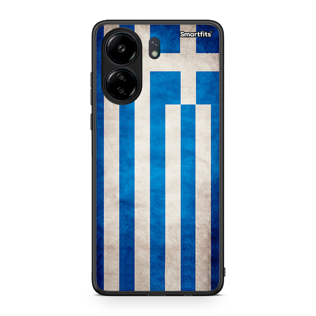 4 - Xiaomi Poco C65 Greeek Flag case, cover, bumper