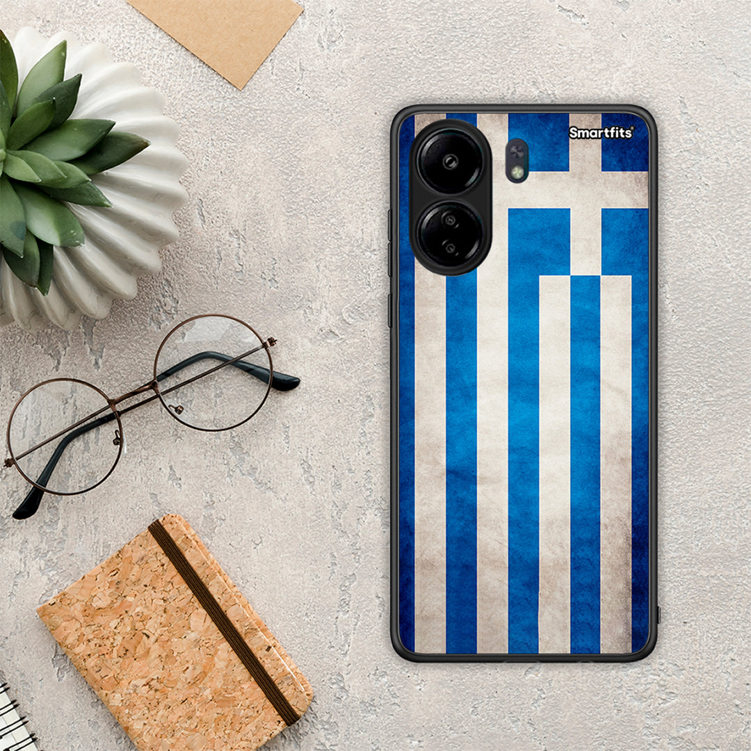 Flag Greek - Xiaomi Poco C65 θήκη