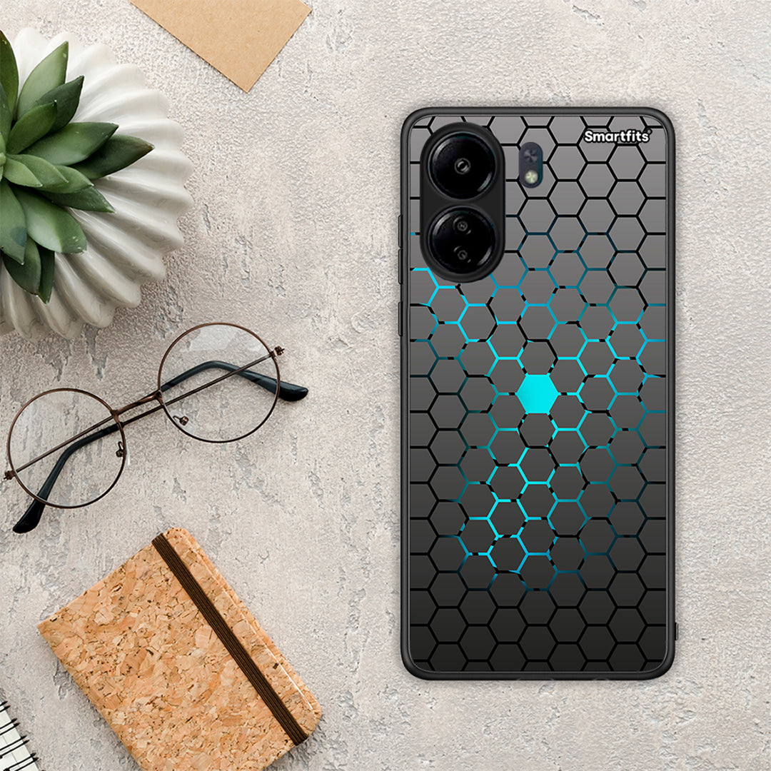 Geometric Hexagonal - Xiaomi Poco C65 θήκη