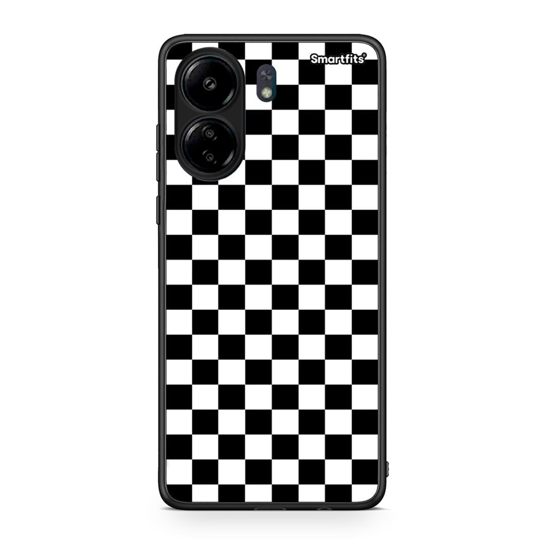 4 - Xiaomi Poco C65 Squares Geometric case, cover, bumper