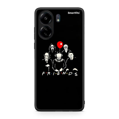 Xiaomi Poco C65 Halloween Friends Θήκη από τη Smartfits με σχέδιο στο πίσω μέρος και μαύρο περίβλημα | Smartphone case with colorful back and black bezels by Smartfits