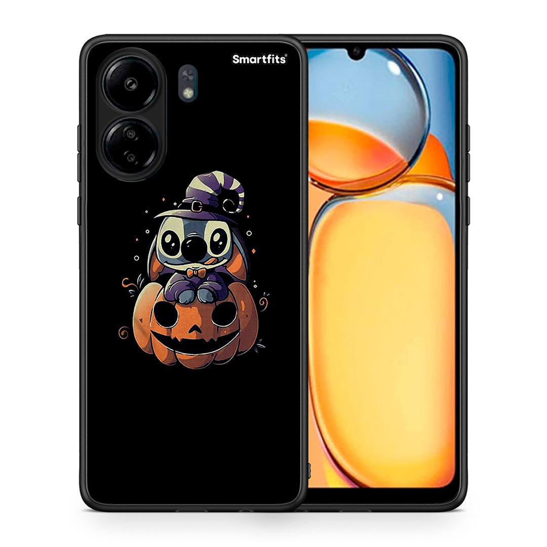 Θήκη Xiaomi Poco C65 Halloween Stitch από τη Smartfits με σχέδιο στο πίσω μέρος και μαύρο περίβλημα | Xiaomi Poco C65 Halloween Stitch case with colorful back and black bezels