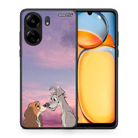 Thumbnail for Θήκη Xiaomi Poco C65 Lady And Tramp από τη Smartfits με σχέδιο στο πίσω μέρος και μαύρο περίβλημα | Xiaomi Poco C65 Lady And Tramp case with colorful back and black bezels